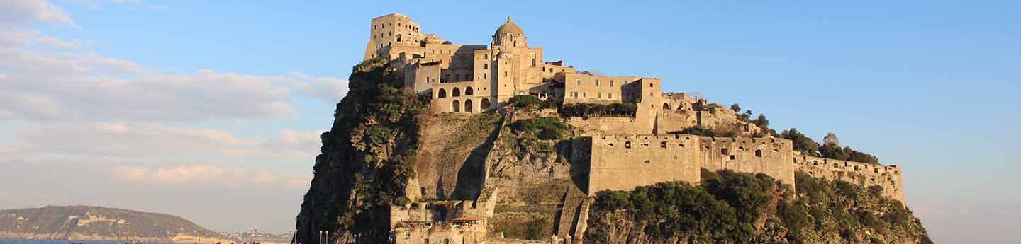 Medieval castle in Ischia