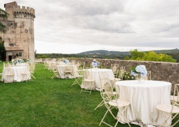 Aperitif in a Castle