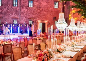 Wedding Dinner in a Castle