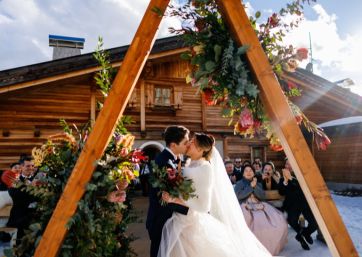 Wedding Ceremony on the Italian Alps
