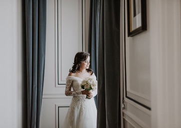 Beautiful Bride in Rome