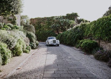 Wedding car in Rome