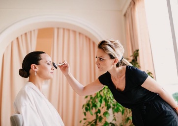 Bridal make up in Capri