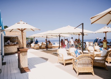 Lovely brunch the day after the wedding in Capri