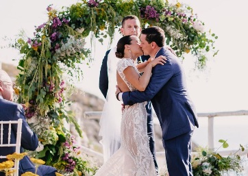 Romantic Wedding ceremony in Capri