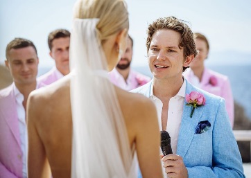Amazing Wedding facing the sea in Capri Island