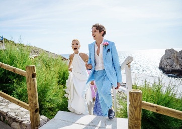 Lush Wedding in Capri