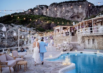 Amazing Wedding venue by the sea in Capri