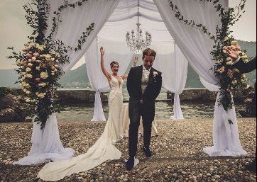 Gorgeous Symbolic Wedding on the shores of Lake Como