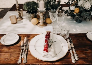 Wedding guest favor detail in Tuscany