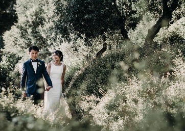 Wedding shooting in Tuscany