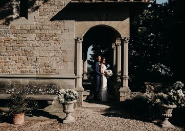 Wedding pics in Tuscany