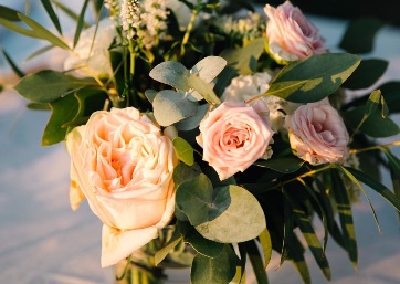 Wedding decor details in Tuscany