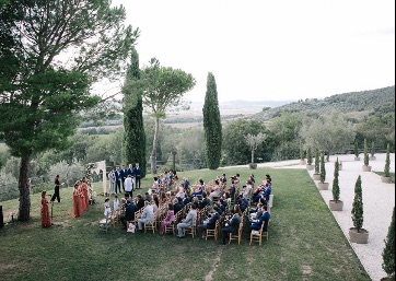 Symbolic Wedding in Tuscany