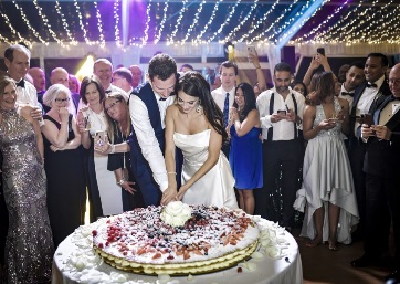 Beautiful Italian Wedding cake in Florence