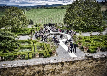 Symbolic ceremony in Florence