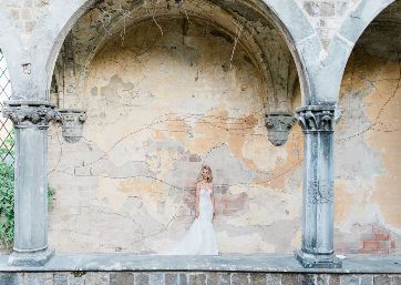 Bridal pics in Tuscany