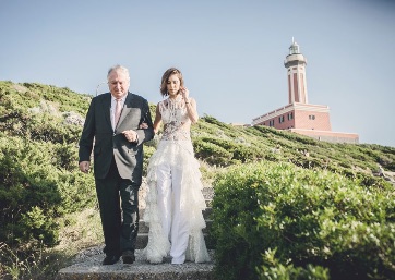 Bridal entrance in Capri
