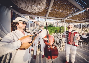 Fun Wedding music in Capri