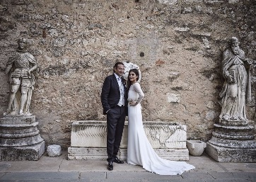 Amazing couple in Tuscany