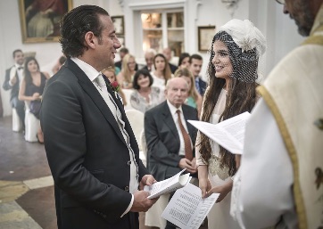 Exchange of the vows in Tuscany