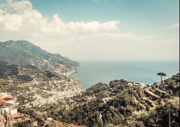 Panoramic view in Amalfi Coast