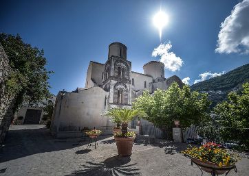 Elegant church in Ravello