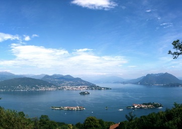 Stunning panoramic view of the Lake Maggiore for your Wedding