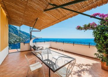 Amazing private terrace in Positano