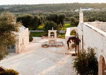 Get Married in Apulia at Honey Hued Villa Immersed in Landscape
