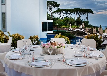Wedding reception in Ischia