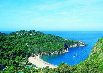 Spectacular view of Ischia island
