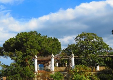Amazing villa museum perched on the hill of Ischia island