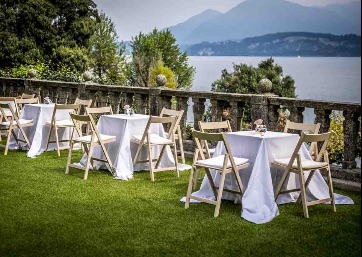 Wedding venue overlooking the Lake Maggiore