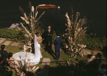 Symbolic Wedding in Lake District