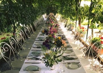 Elegant Wedding dinner in Torcello island