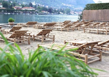 Beautiful Wedding venue with private beach club on Lake Como