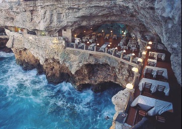 Get Married in Apulia at Incredible Restaurant nestled in Sea Cave