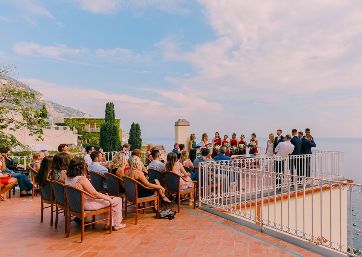 Spectacular terrace for your civil ceremony in Positano