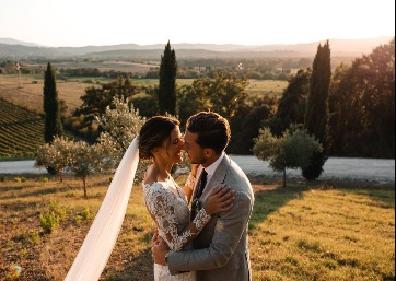 Wedding shooting in Tuscany