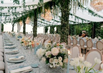 Wedding Reception Floral Decor